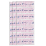 Fabric iron-on name labels 