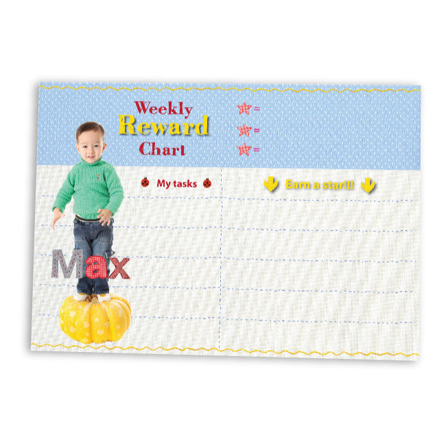 Reward Chart Baby Blue | Blank Sheet