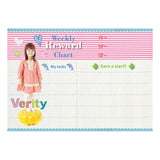 Reward Chart Girly Pink | Blank Sheet