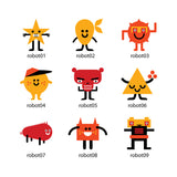 Robots bag tags
