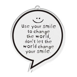 Inspiring Quote Bag Tag