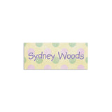 Fabric iron-on name labels 